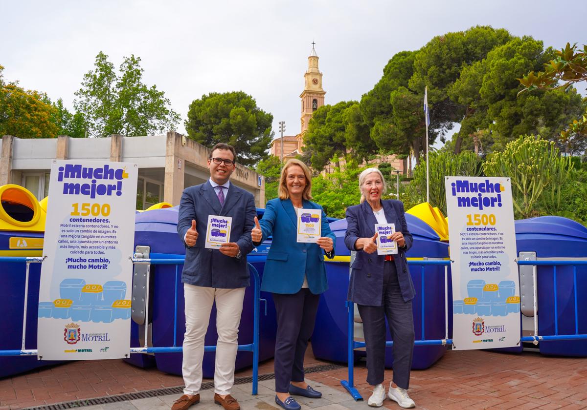 Motril instala 1.500 contenedores completamente nuevos