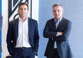 Javi Alonso y Miguel Melgar.