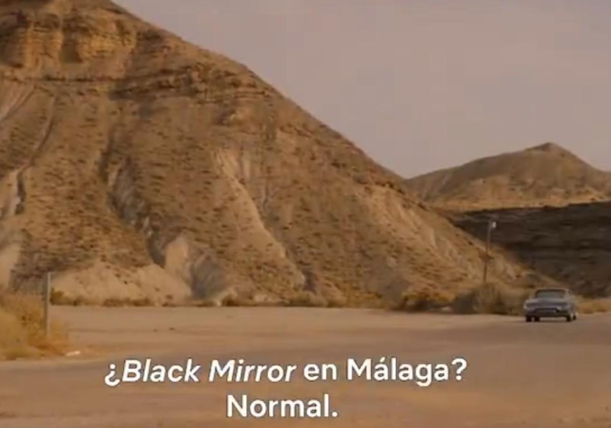 Metedura de pata: Netflix le 'regala' el Desierto de Tabernas a Málaga