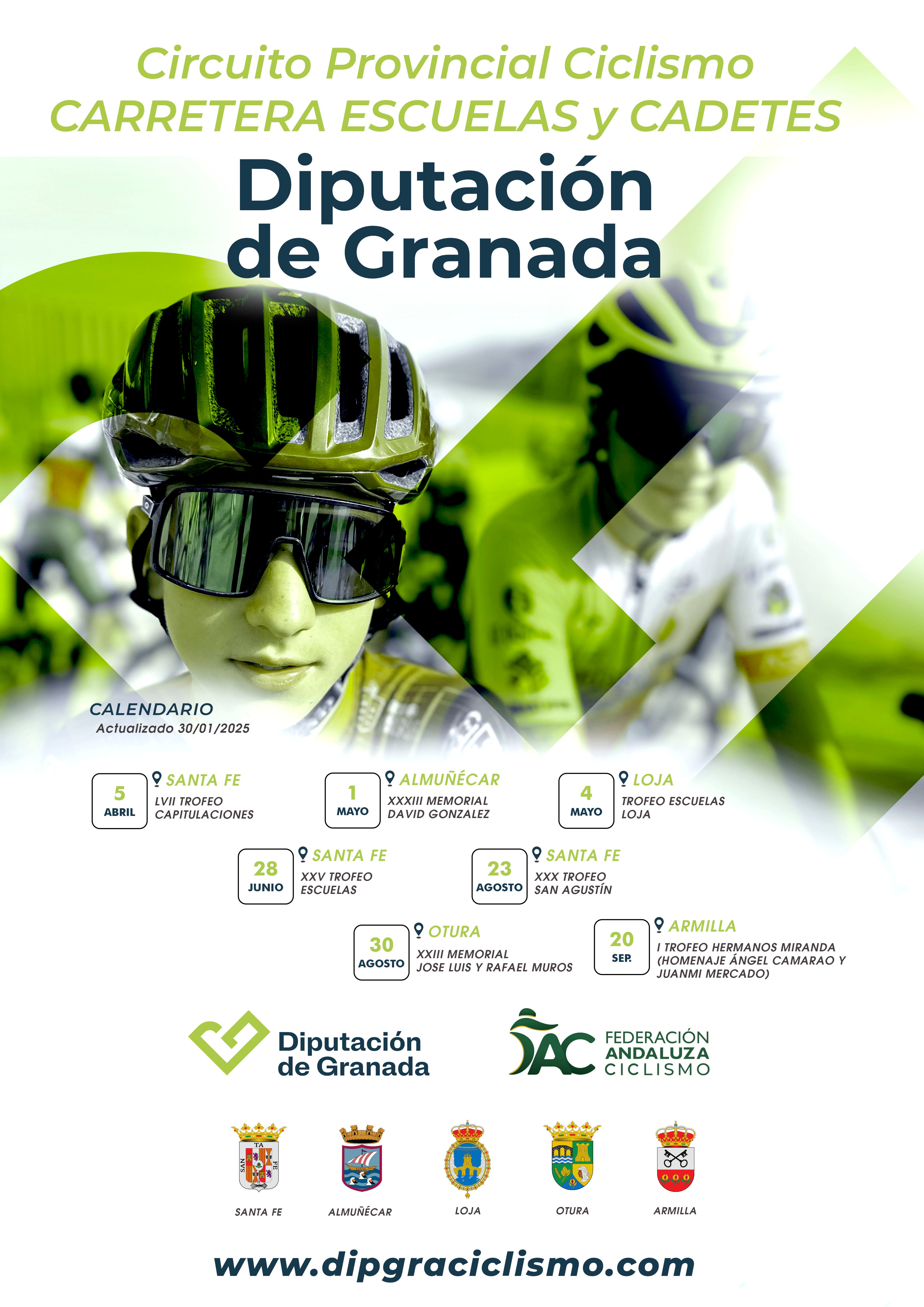 Santa fe acogerá a las promesas del ciclismo de granada en el trofeo escuelas | ideal