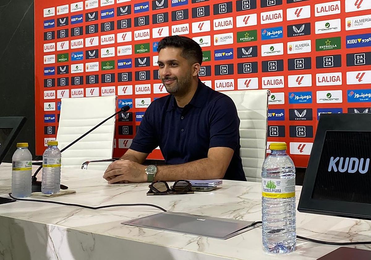 Mohammed Al-Khereiji, nuevo presidente de la UD Almería