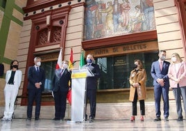 Ábalos en una visita a Almería, de archivo.