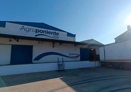 Almacén de Grupo Agroponiente en el municipio de Zafarraya.