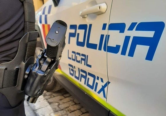 Imagen de la Policía Local de Guadix.