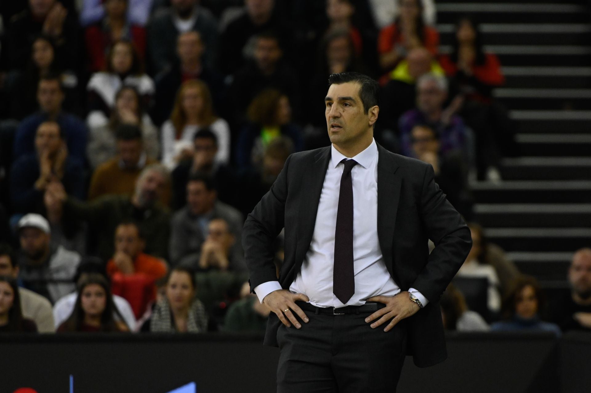 Pablo Pin, durante un partido del Covirán.