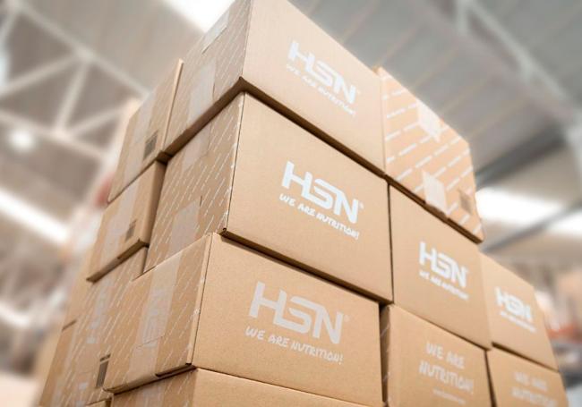 Paquetes de pedidos de HSN.