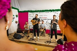 Grupo de música 'Jaleo Kanalla'.
