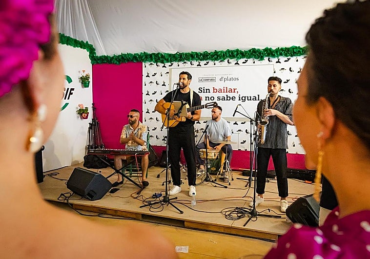 Grupo de música 'Jaleo Kanalla'.