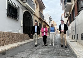 Calle San Miguel en Motril.