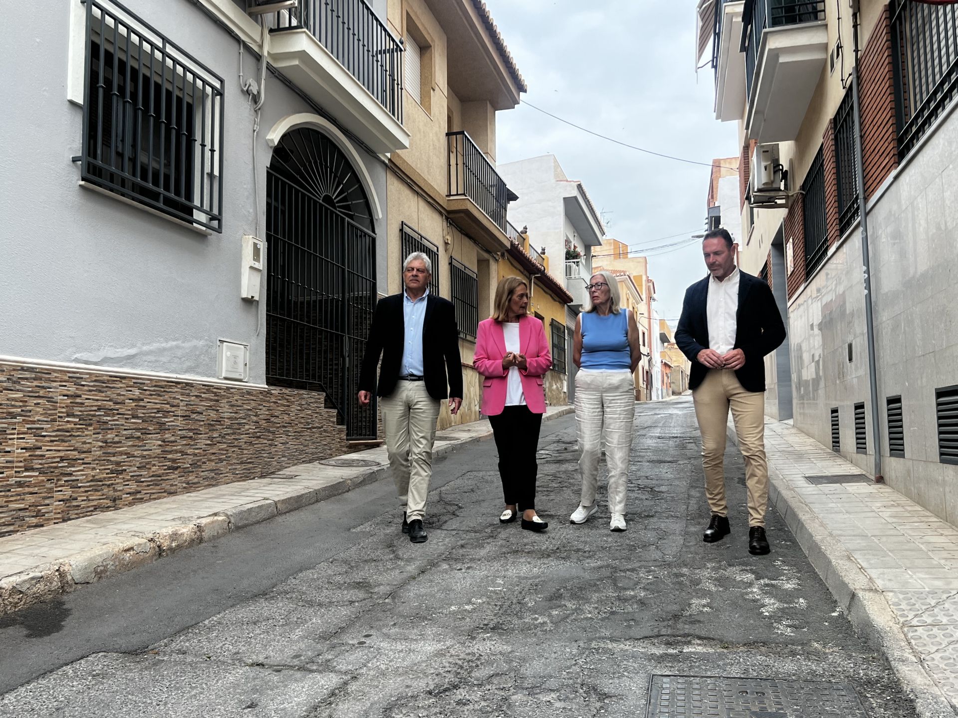 Calle San Miguel en Motril.