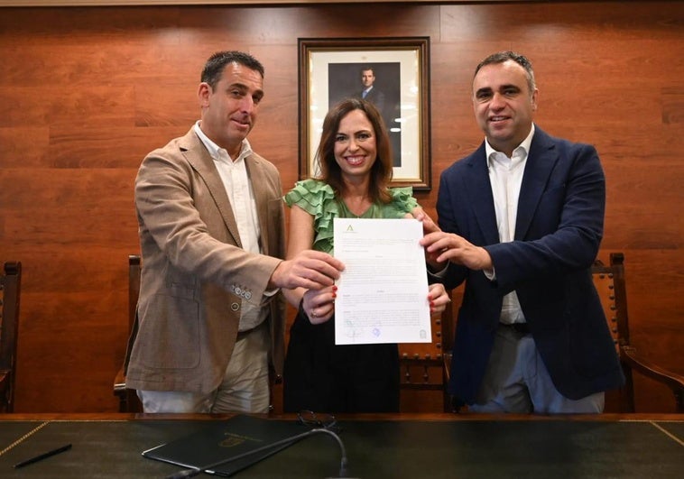 Primer paso para el nuevo carril bici entre Alhendín y Armilla