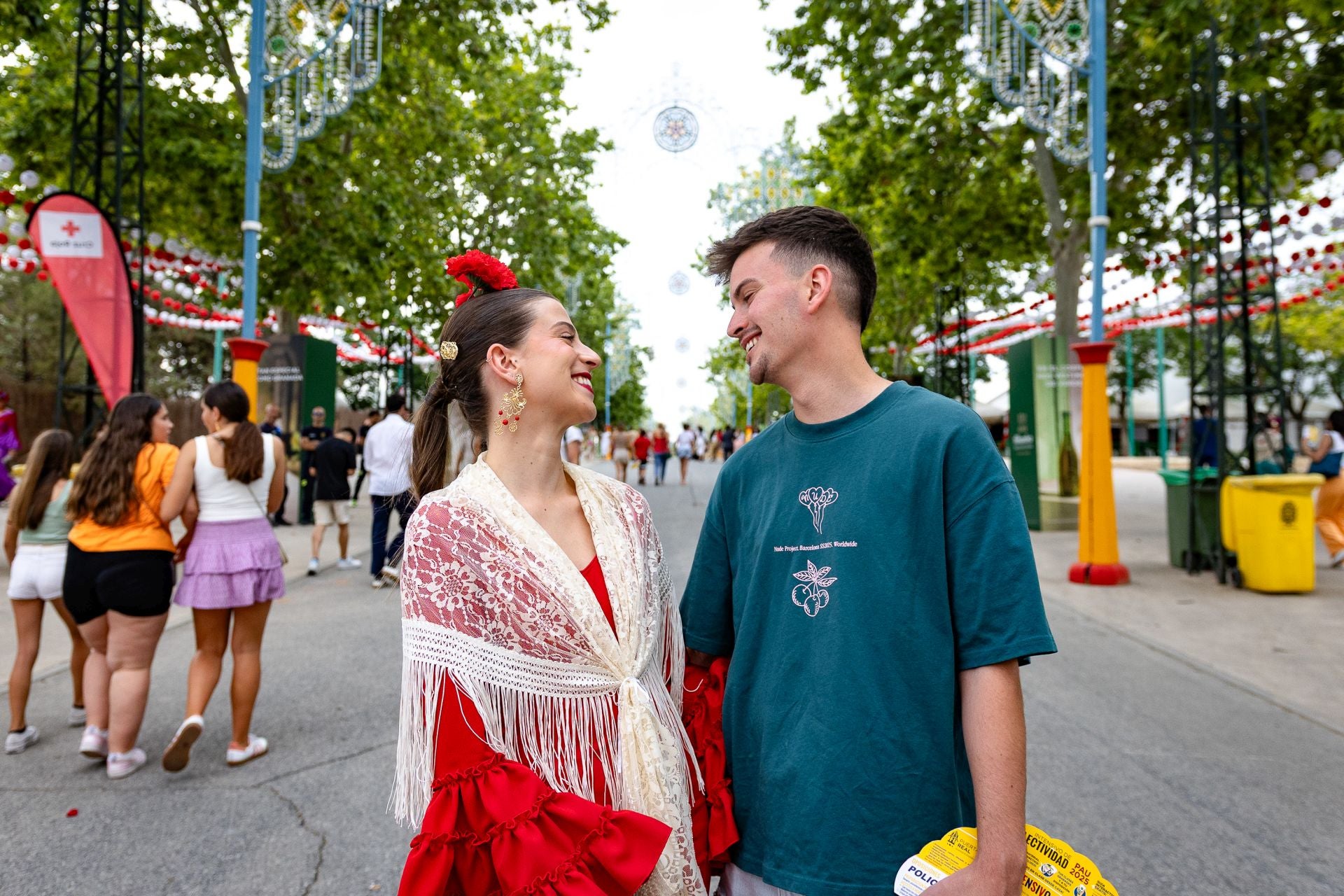 Las imágenes del ambiente en este miércoles de Corpus