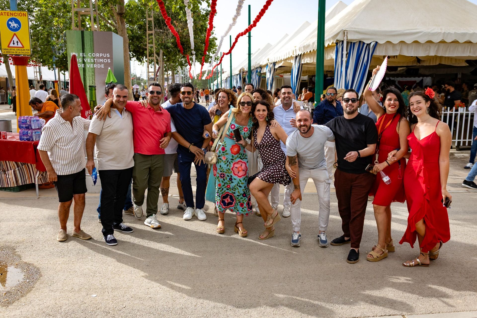 Las imágenes del ambiente en este miércoles de Corpus
