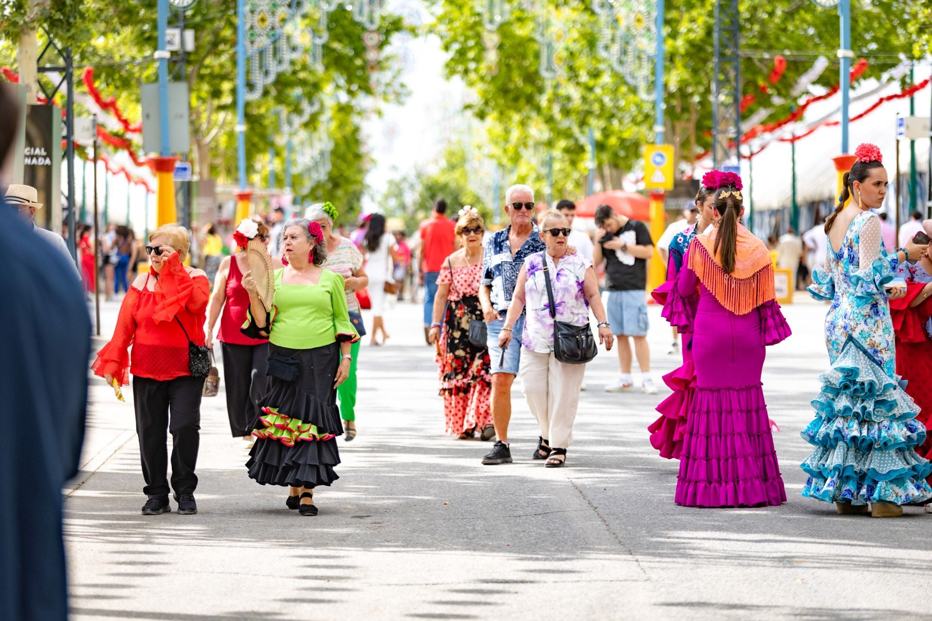 Las imágenes del ambiente en este miércoles de Corpus