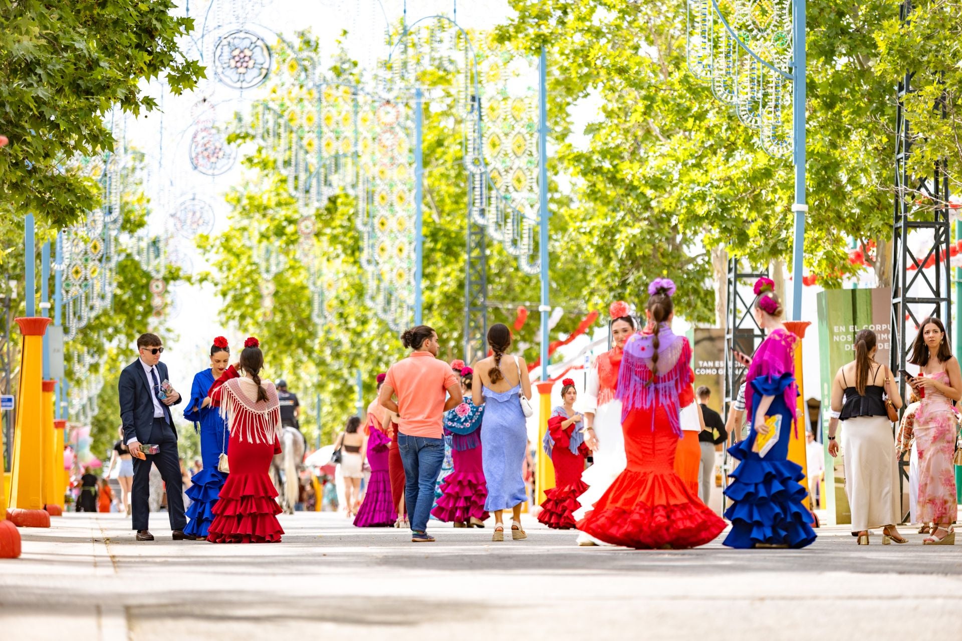 Las imágenes del ambiente en este miércoles de Corpus