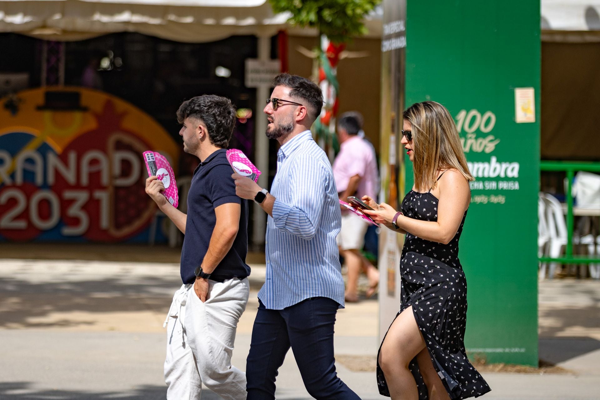 Las imágenes del ambiente en este miércoles de Corpus