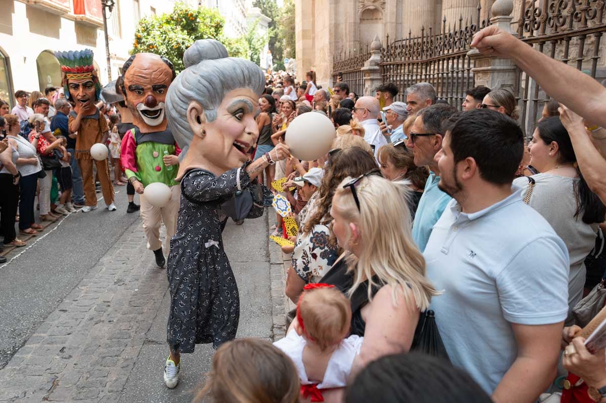 Las imágenes de los granadinos disfrutando de la Tarasca