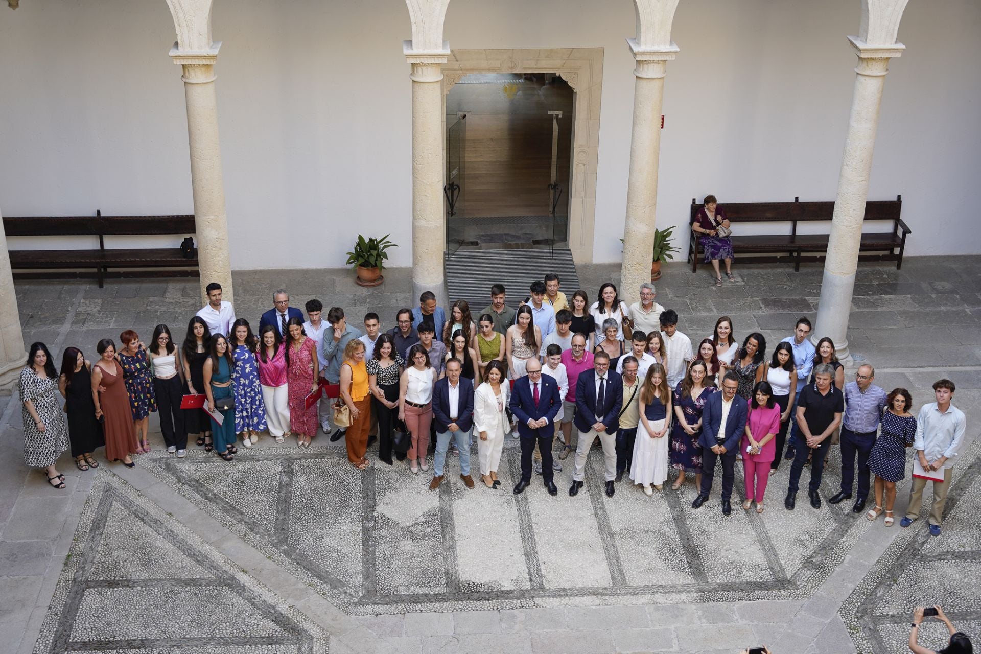 Las imágenes de la entrega de premios a los mejores de la Selectividad de Granada