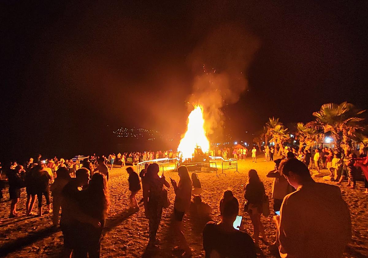 Así va a ser la noche de San Juan en Almuñécar