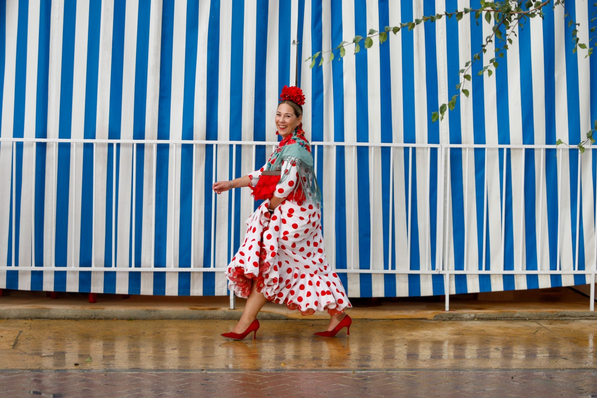 Las mejores imágenes del viernes de Corpus: los Morente, los Mutantes y la manta de agua