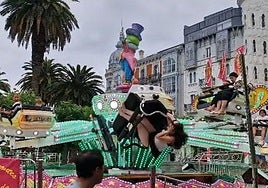 Heridas tres menores al salir despedidas del saltamontes en una feria.