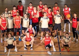 La plantilla del Covirán que inició la temporada y perdió la Liga Endesa.