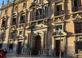Imagen de archivo del edificio de la Real Chancillería, sede de la Audiencia.