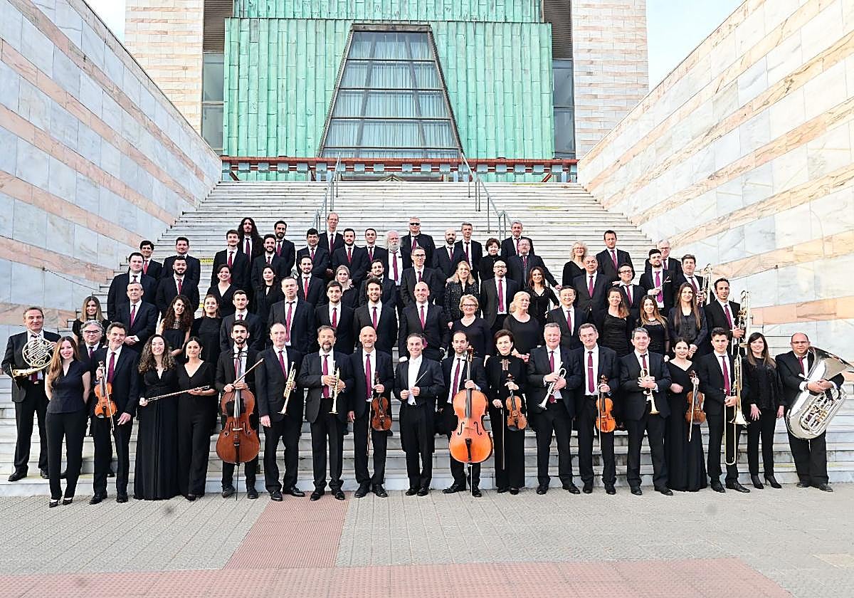 Orquesta Filarmónica de Málaga, en una imagen de archivo.