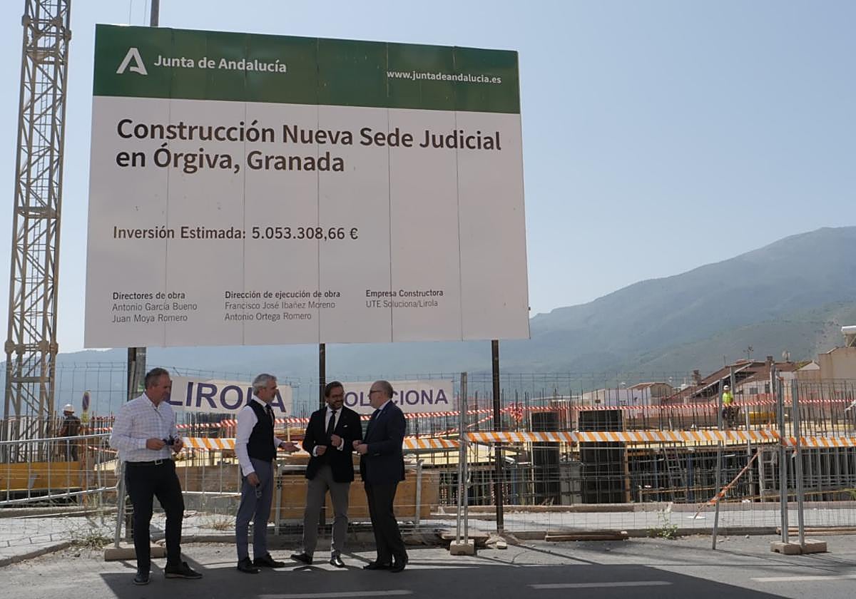 Avanzan a buen ritmo las obras de la nueva sede judicial de Órgiva | Ideal