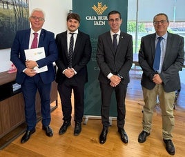Imagen de la presentación del convenio.