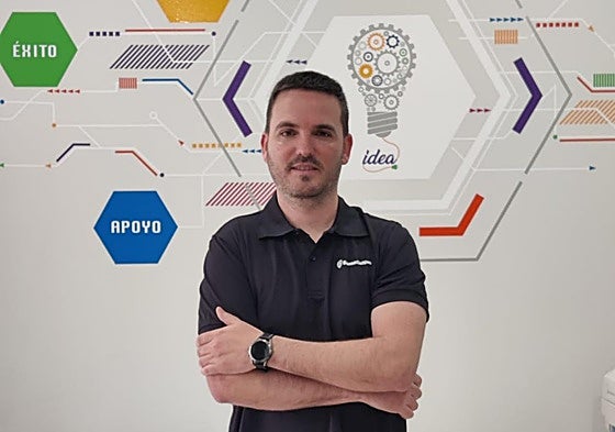 Daniel Márquez, promotor de la start-up 'Sensacultivo'.