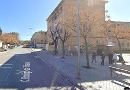 Vista de la calle Rodrigo de Triana, donde tuvieron lugar los hechos.
