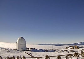 Calar Alto critica la contaminación del cielo tras captar la reentrada de restos de un Falcon 9 de SpaceX