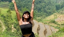 La 'influencer' Juliana Marins.