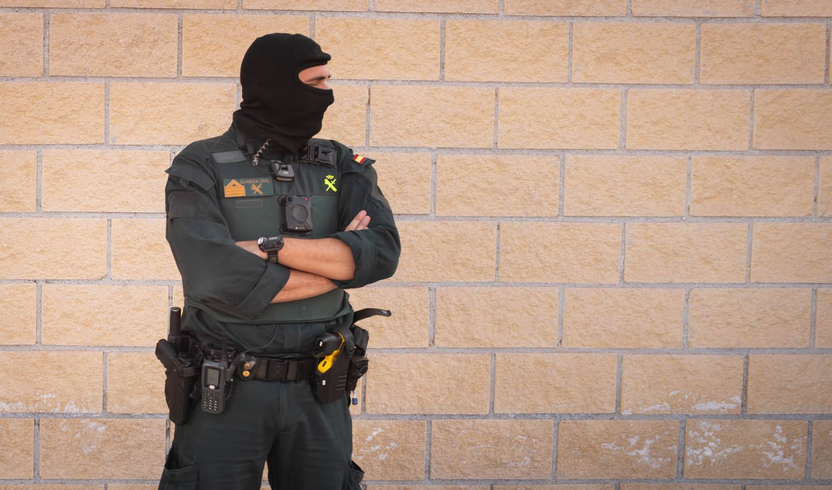 Las imágenes de la redada de la Guardia Civil contra un clan de atracadores
