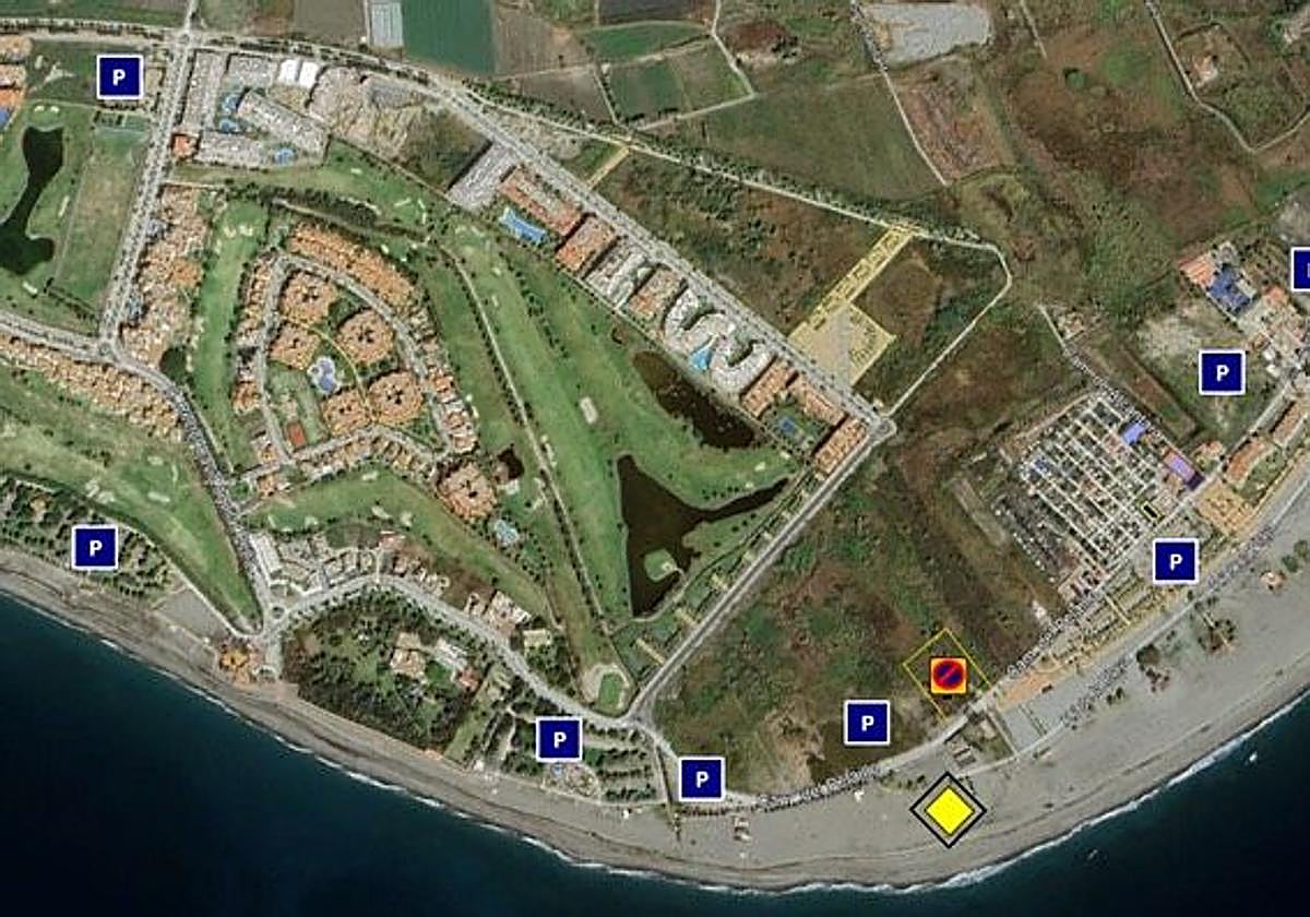 Zona del festival aéreo.