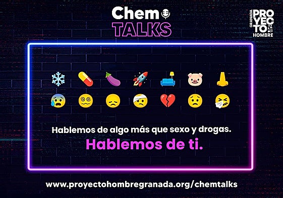 Proyecto Hombre Granada lanza una campaña de sensibilización sobre el fenómeno del 'chemsex'