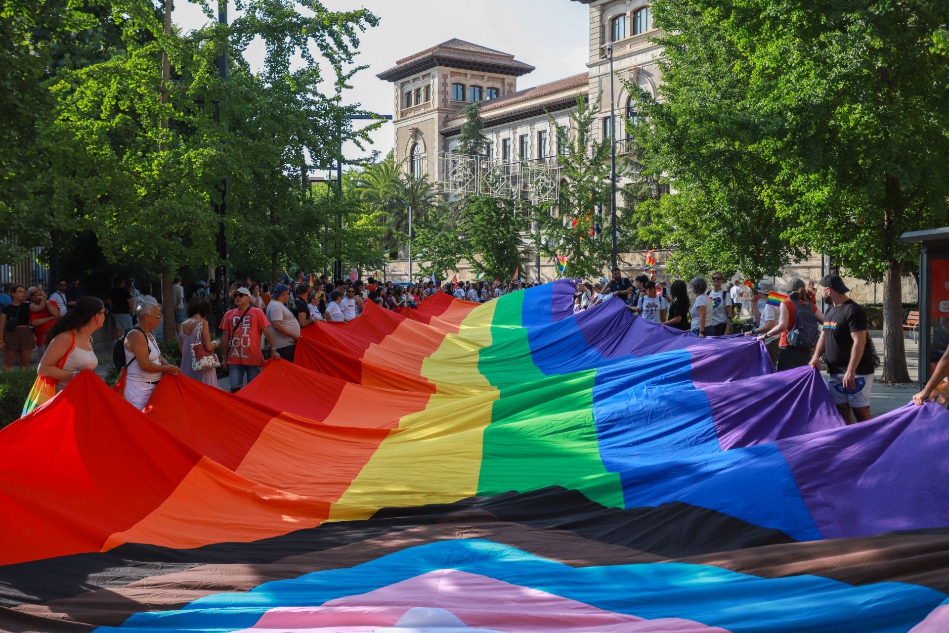 Las imágenes de la manifestación del Orgullo en Granada