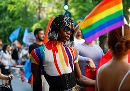 Las imágenes de la manifestación del Orgullo en Granada