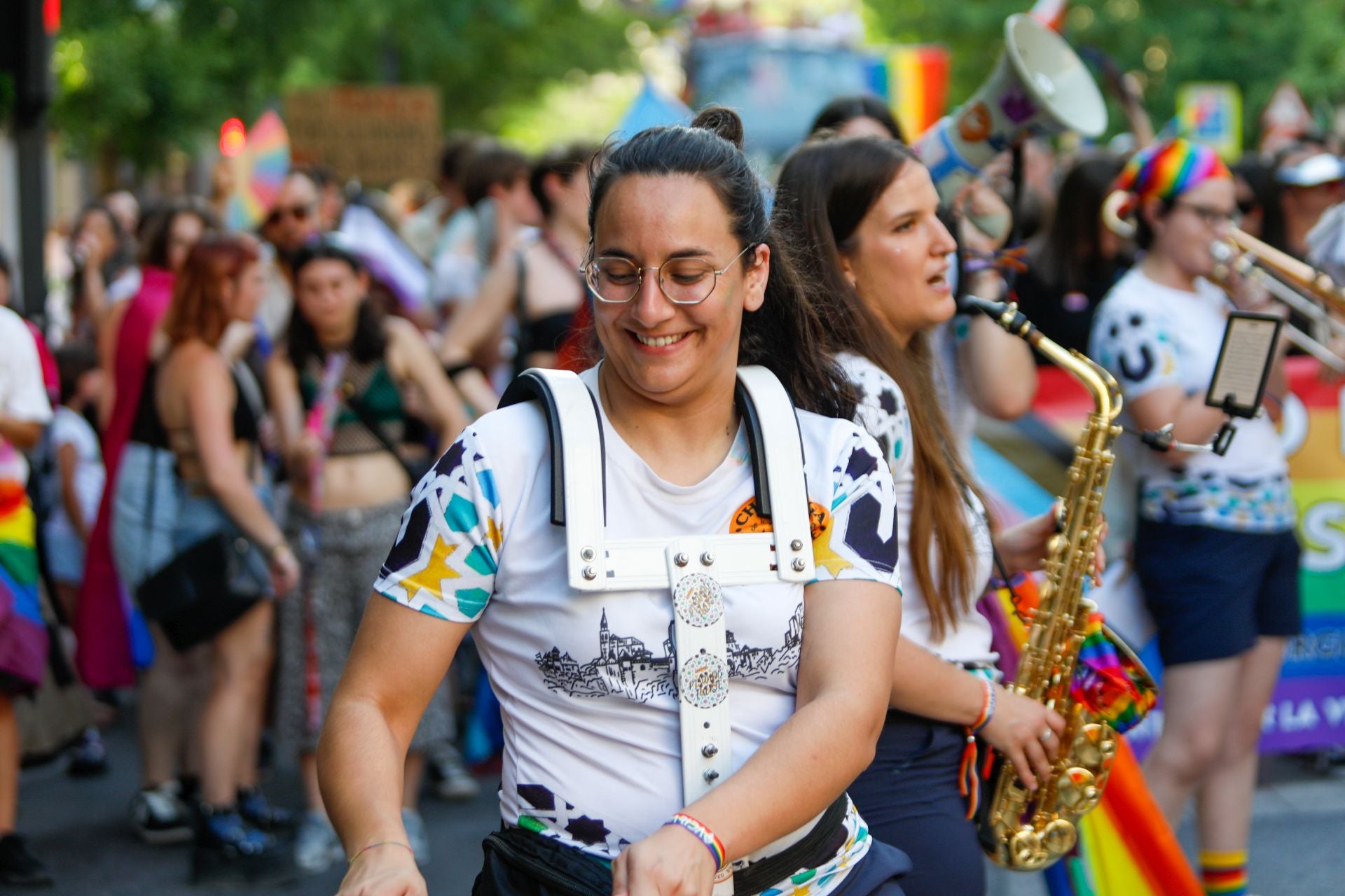 Las imágenes de la manifestación del Orgullo en Granada