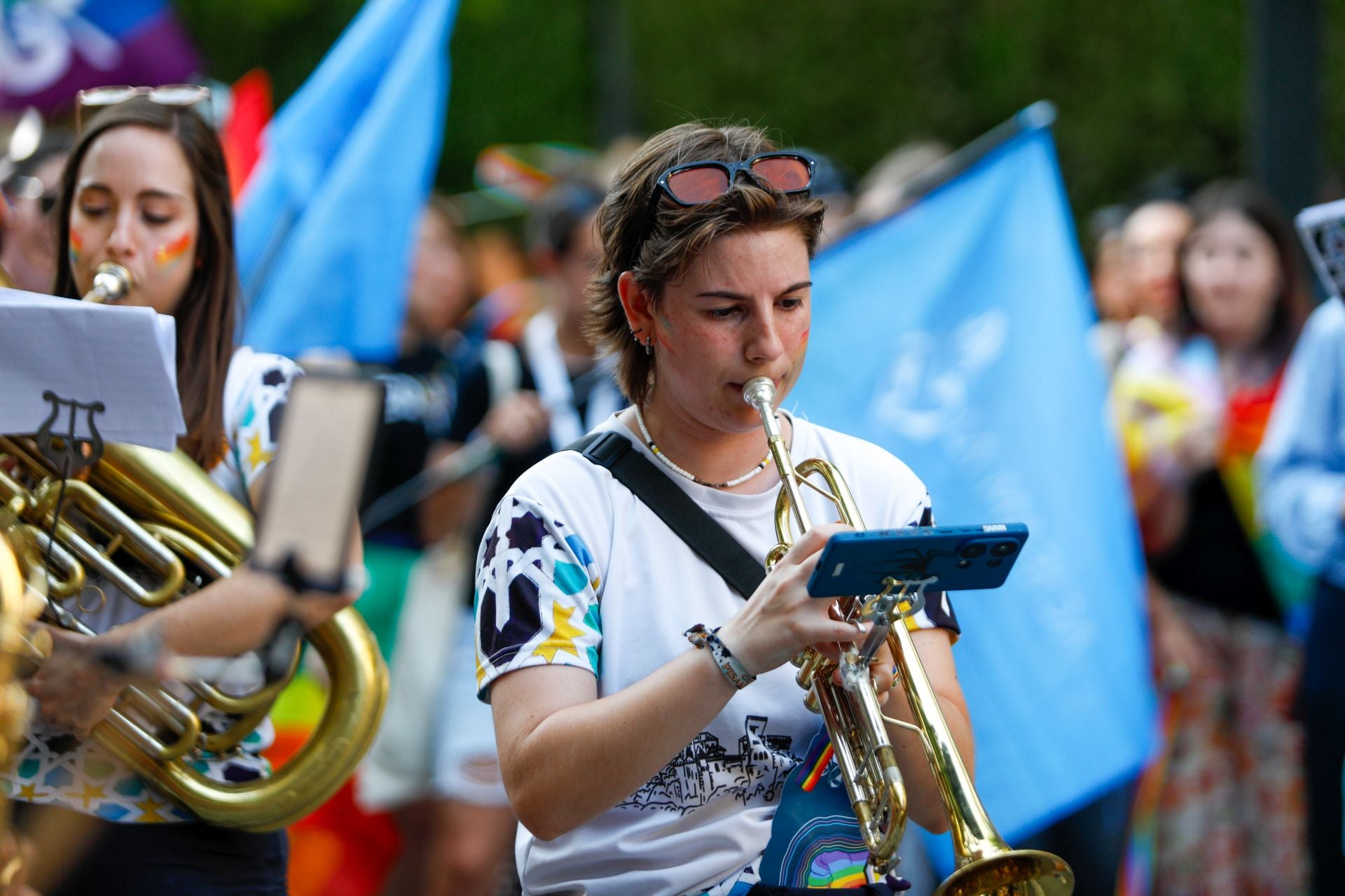 Las imágenes de la manifestación del Orgullo en Granada
