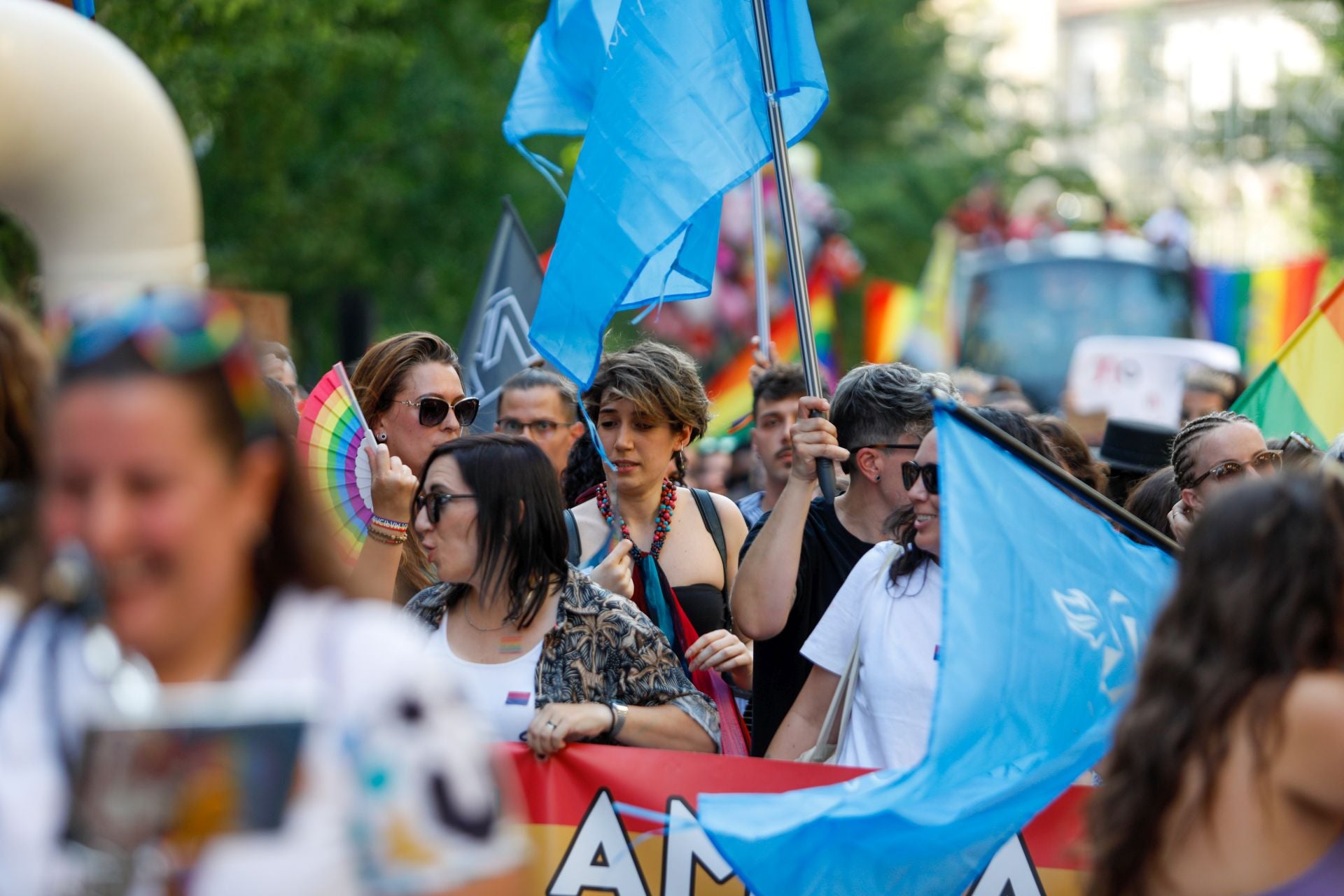 Las imágenes de la manifestación del Orgullo en Granada