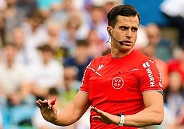 El colegiado jienense José Luis Guzmán Mansilla.