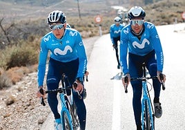 Jorge Arcas, a la derecha