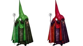 Diseño de los hábitos nazarenos realizado por el granadino Álvaro Abril