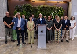 Lo anunció el rector de la institución universitaria granadina, Pedro Mercado, este lunes, en la Escuela de Informática y Telecomucion.