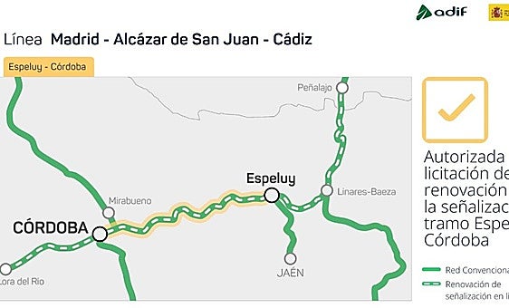 Mapa de la intervención del Gobierno.