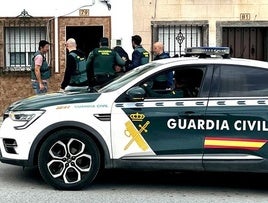 Varios agentes de la Guardia Civil en imagen de archivo.