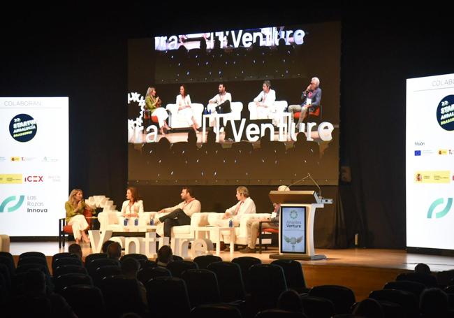 Momento de la charla.