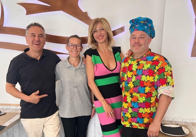 El «alucinante» menú de Susanna Griso y Roberto Brasero en un famoso restaurante de Granada